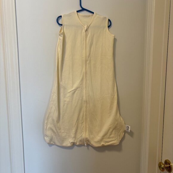 Sleep Sack Cream Colour Double Zipper 6-12 months Cotton Fiemol - Picture 2 of 7
